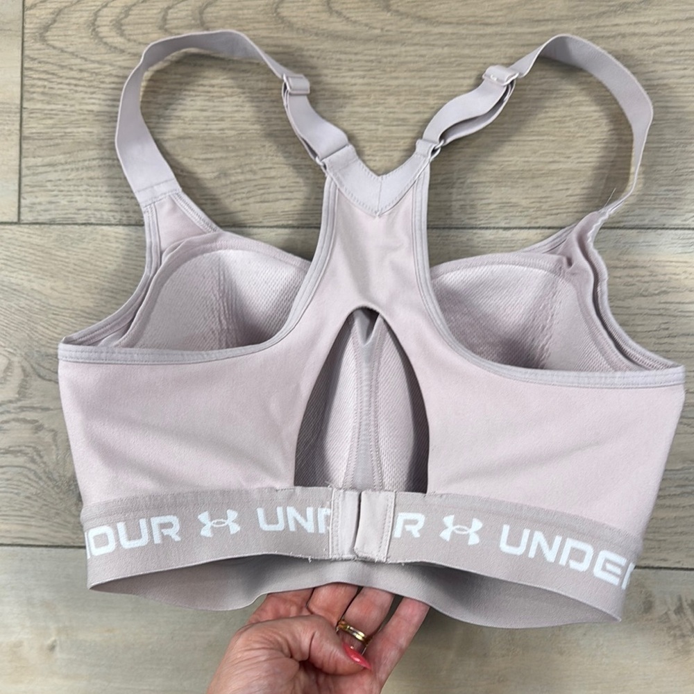 Under Armour Women's Pink Sports Bra - Picture 6 of 11